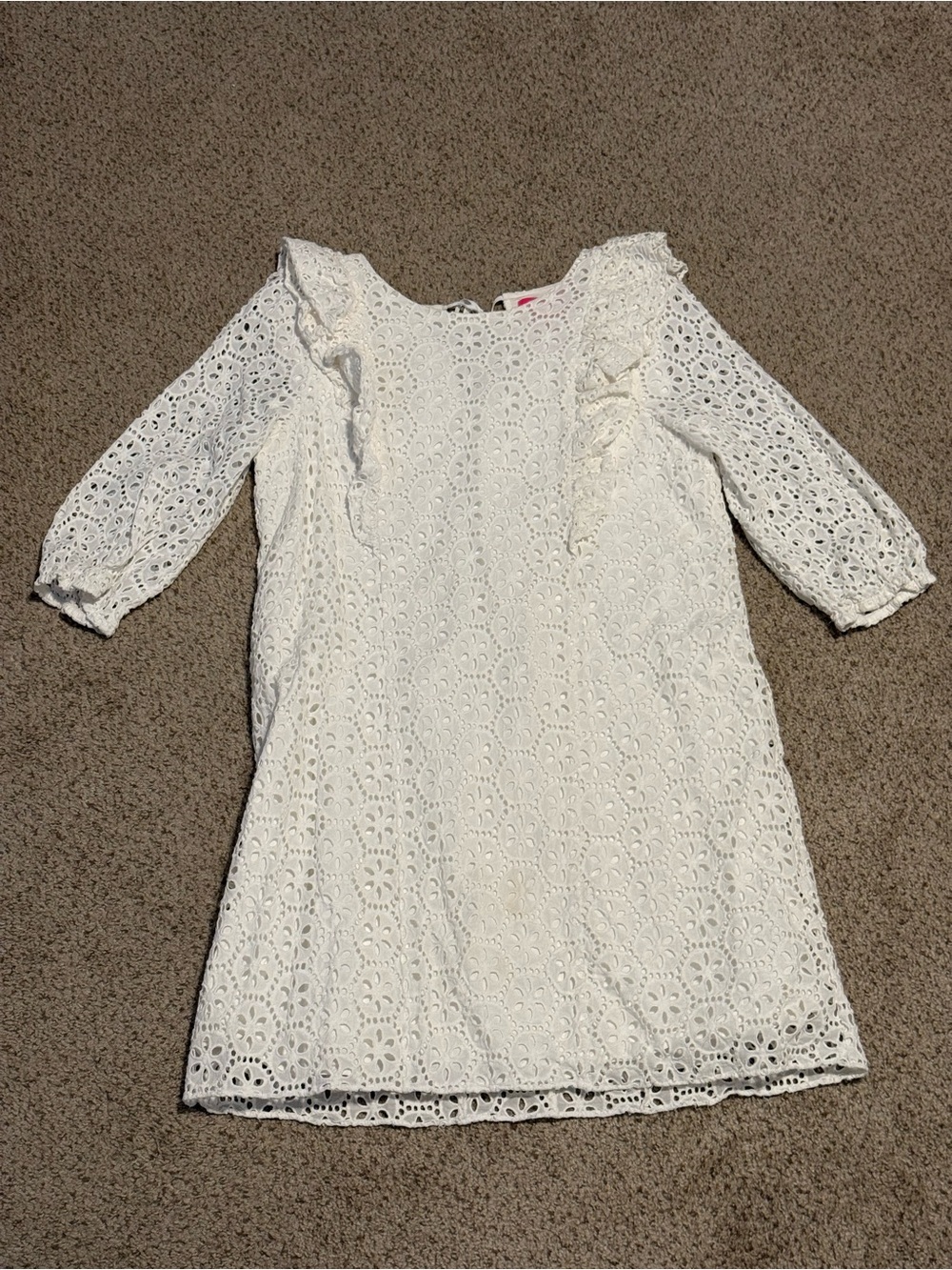 Lilly Pulitzer White Eyelet Dress